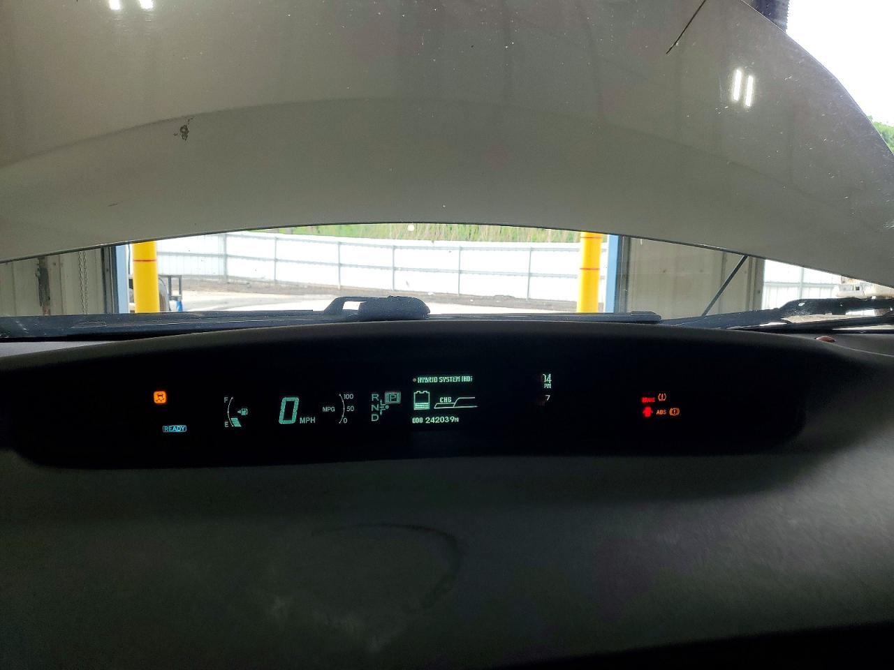 2010 Toyota Prius Iv Серебряный vin: JTDKN3DU6A0215456