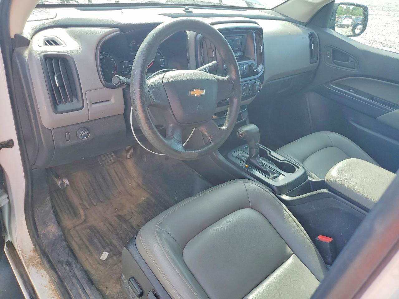 2015 Chevrolet Colorado White vin: 1GCHSAEA5F1201156