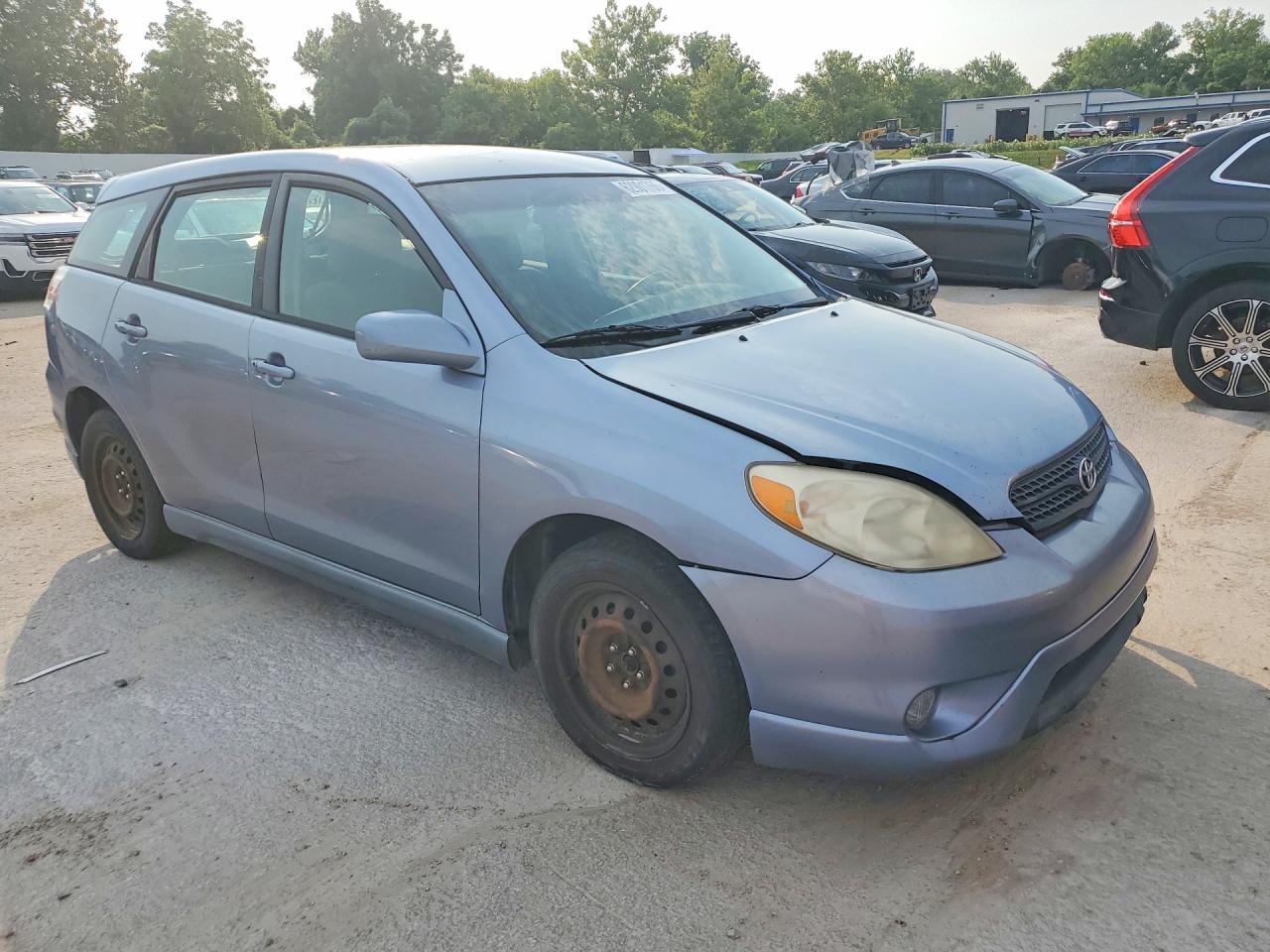 2007 Toyota Matrix Xr Blue vin: 2T1KR32EX7C643707