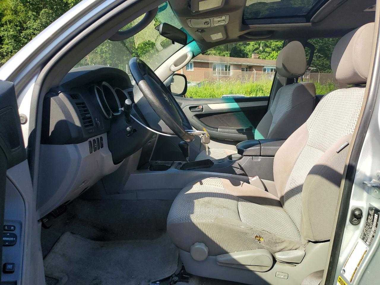 2007 Toyota 4runner Sr5 Silver vin: JTEBU14R270119153