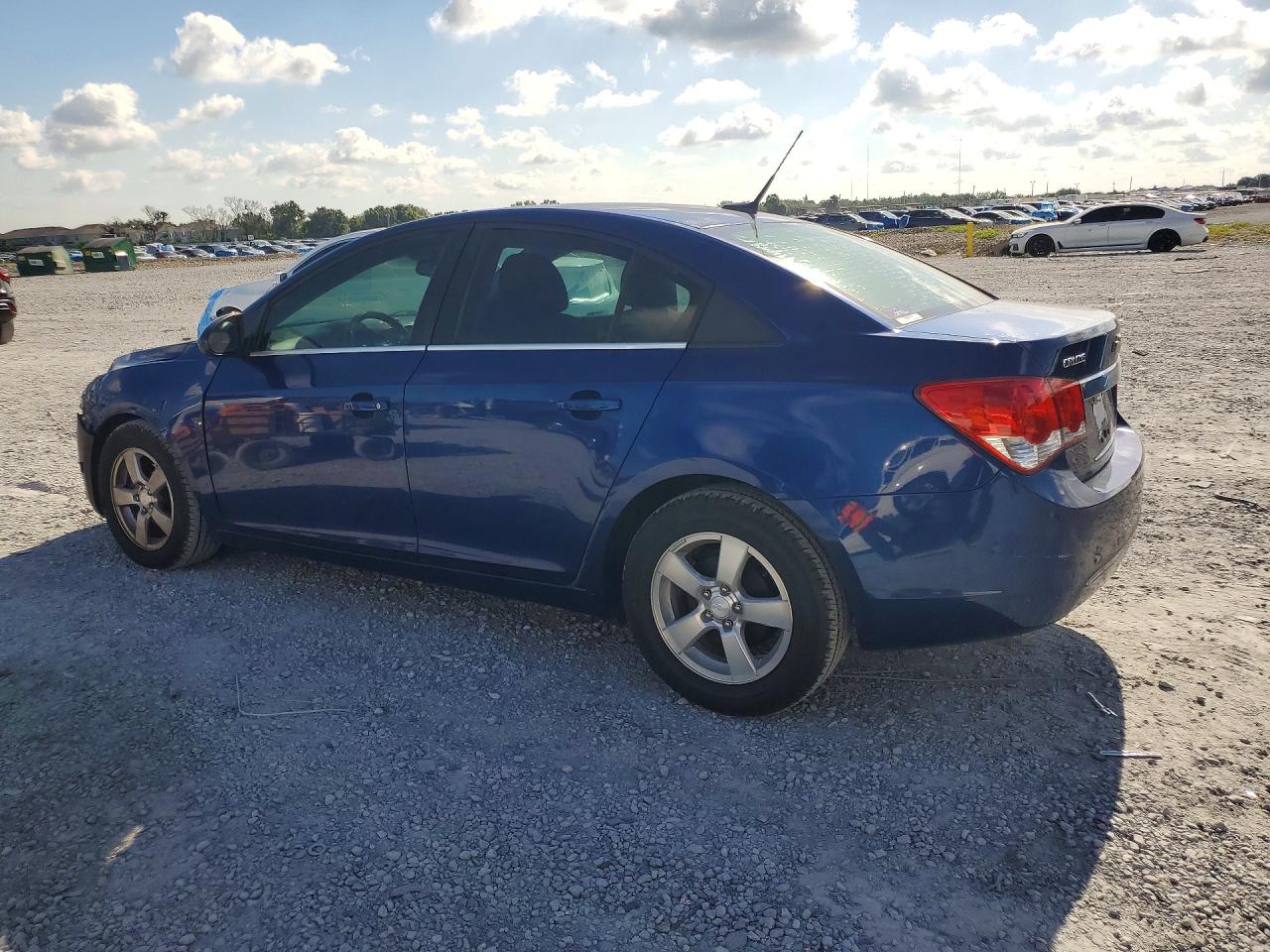 2013 Chevrolet Cruze Lt Blue vin: 1G1PC5SB3D7306245