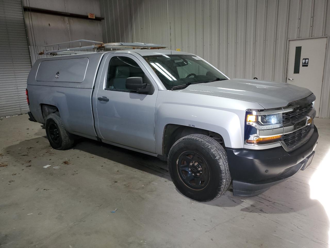 2016 Chevrolet Silverado C1500 Silver vin: 1GCNCNEH9GZ321744
