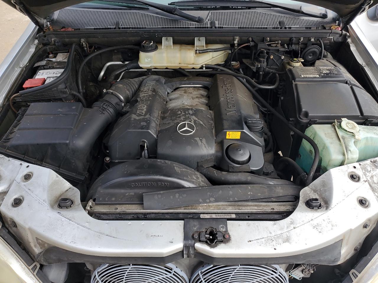 2002 Mercedes-benz Ml 320 Серебряный vin: 4JGAB54E32A315689
