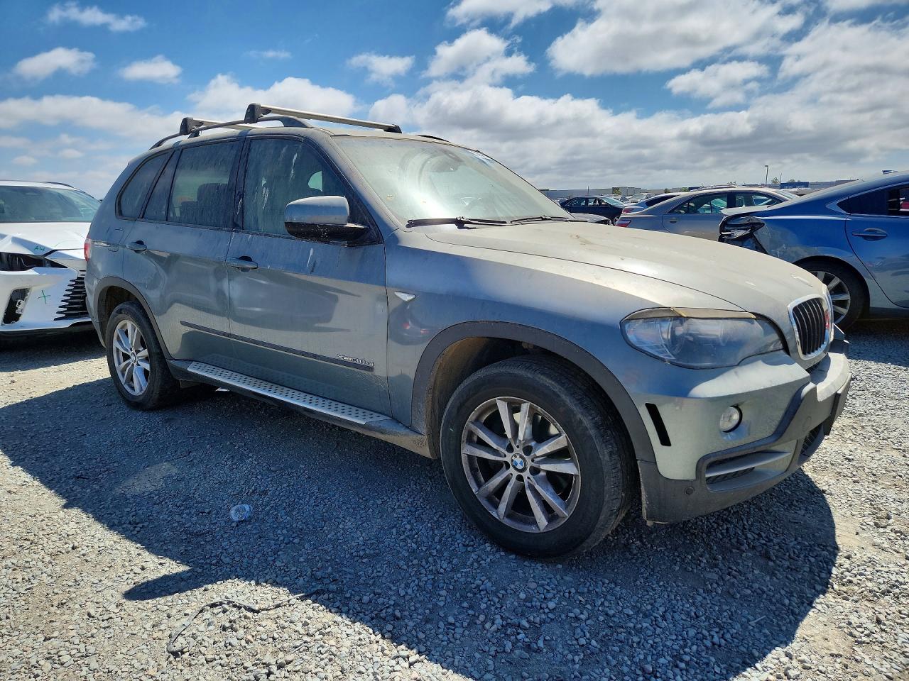 2008 Bmw X5 3.0i Blue vin: 5UXFE435X8L009064