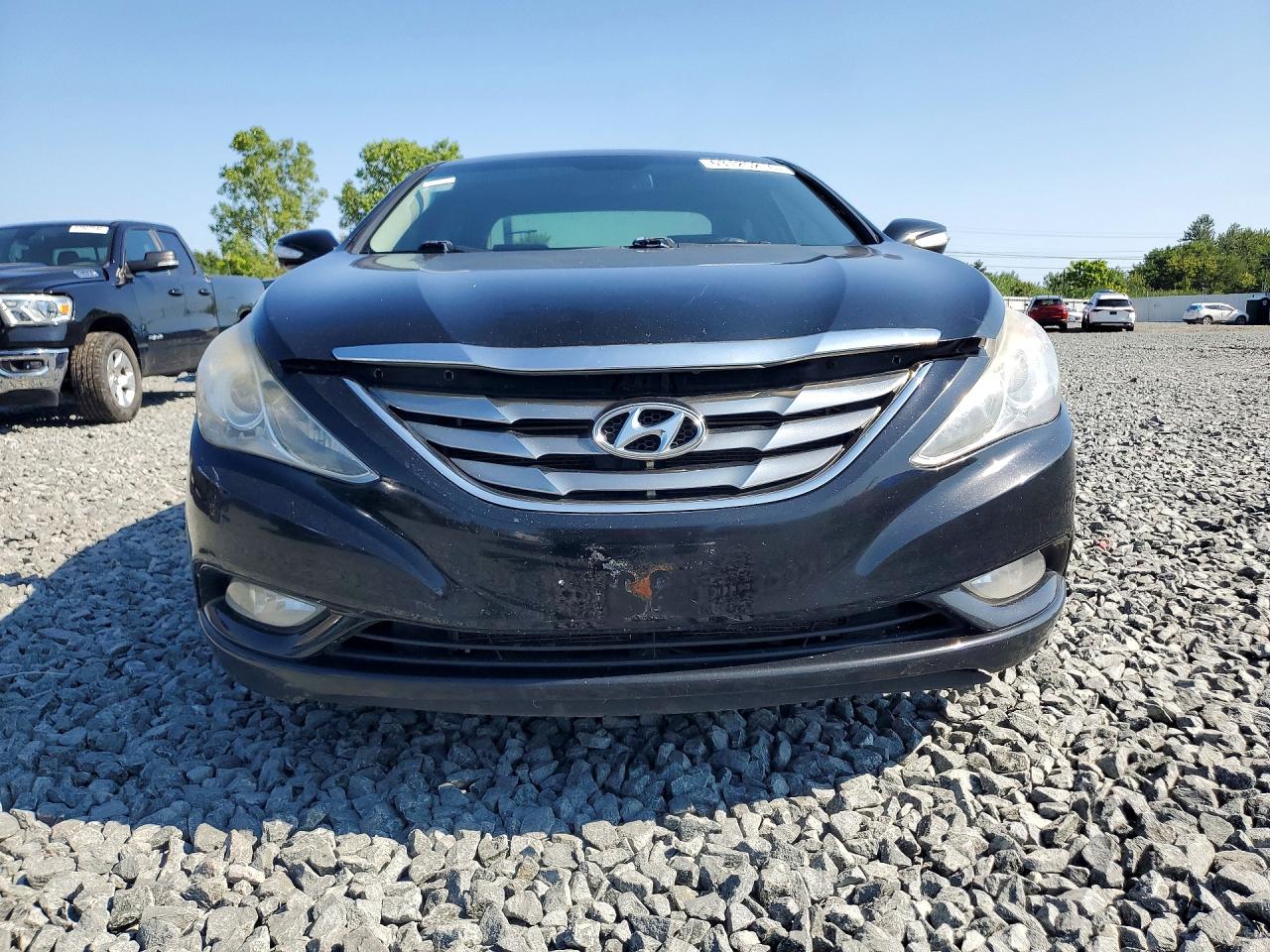 2011 Hyundai Sonata Limited Black vin: 5NPEC4AC3BH270567