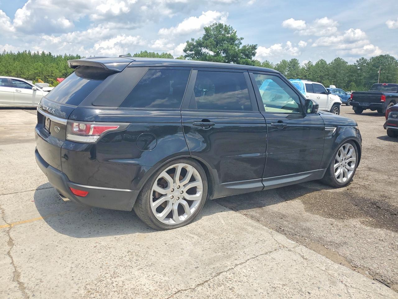 2015 Land Rover Range Rover Sport Hse Черный vin: SALWR2VF4FA624873