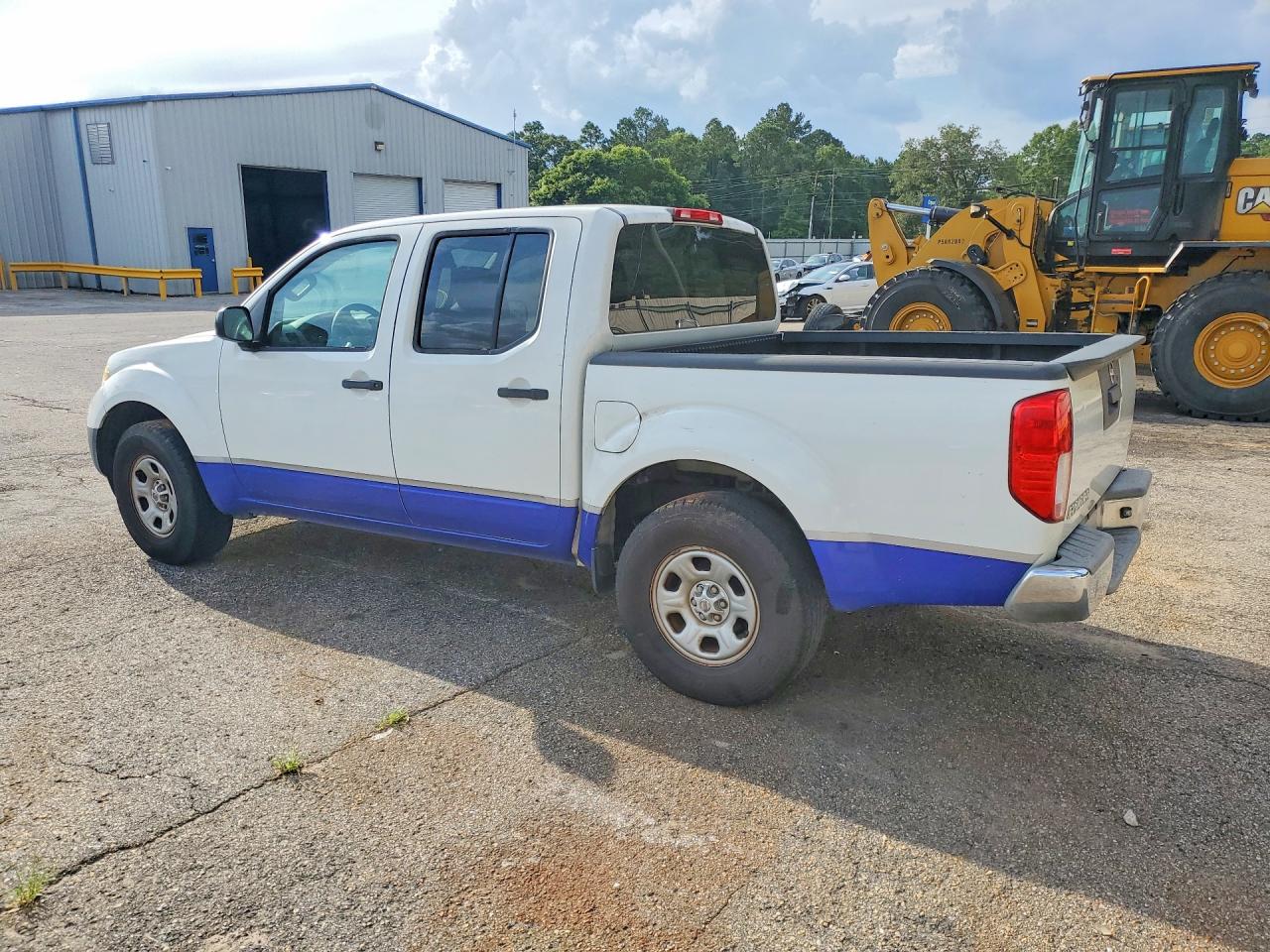 2015 Nissan Frontier S White vin: 1N6AD0ER7FN766459