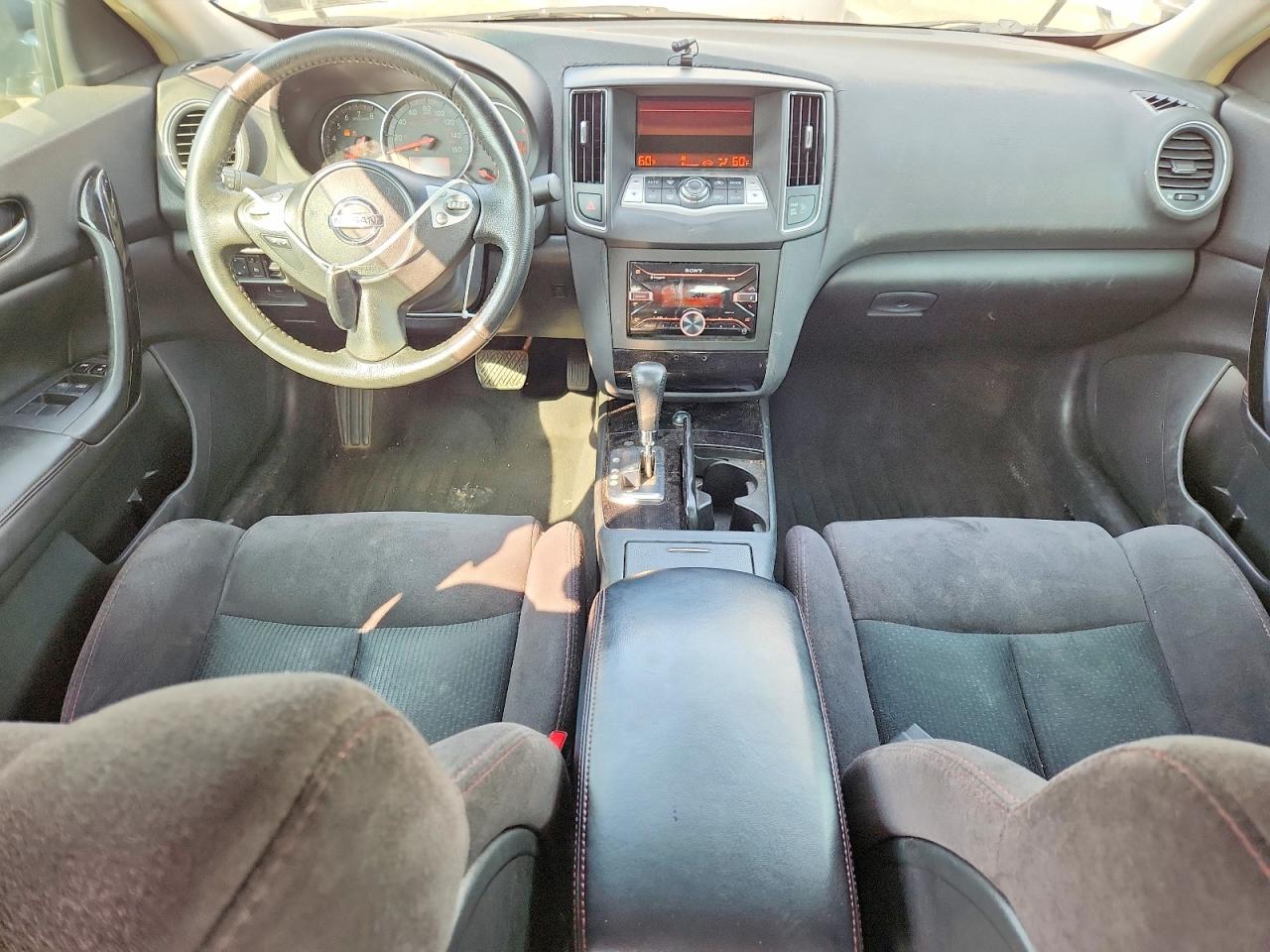 2009 Nissan Maxima 3.5 S White vin: 1N4AA51E29C829954