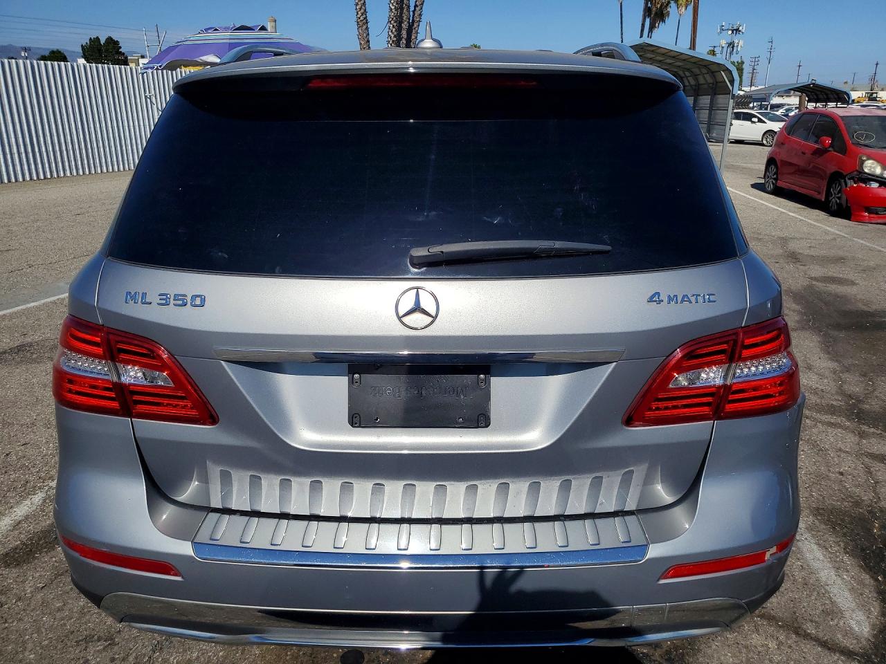 2015 Mercedes-benz Ml 350 4matic Gray vin: 4JGDA5HB8FA571834