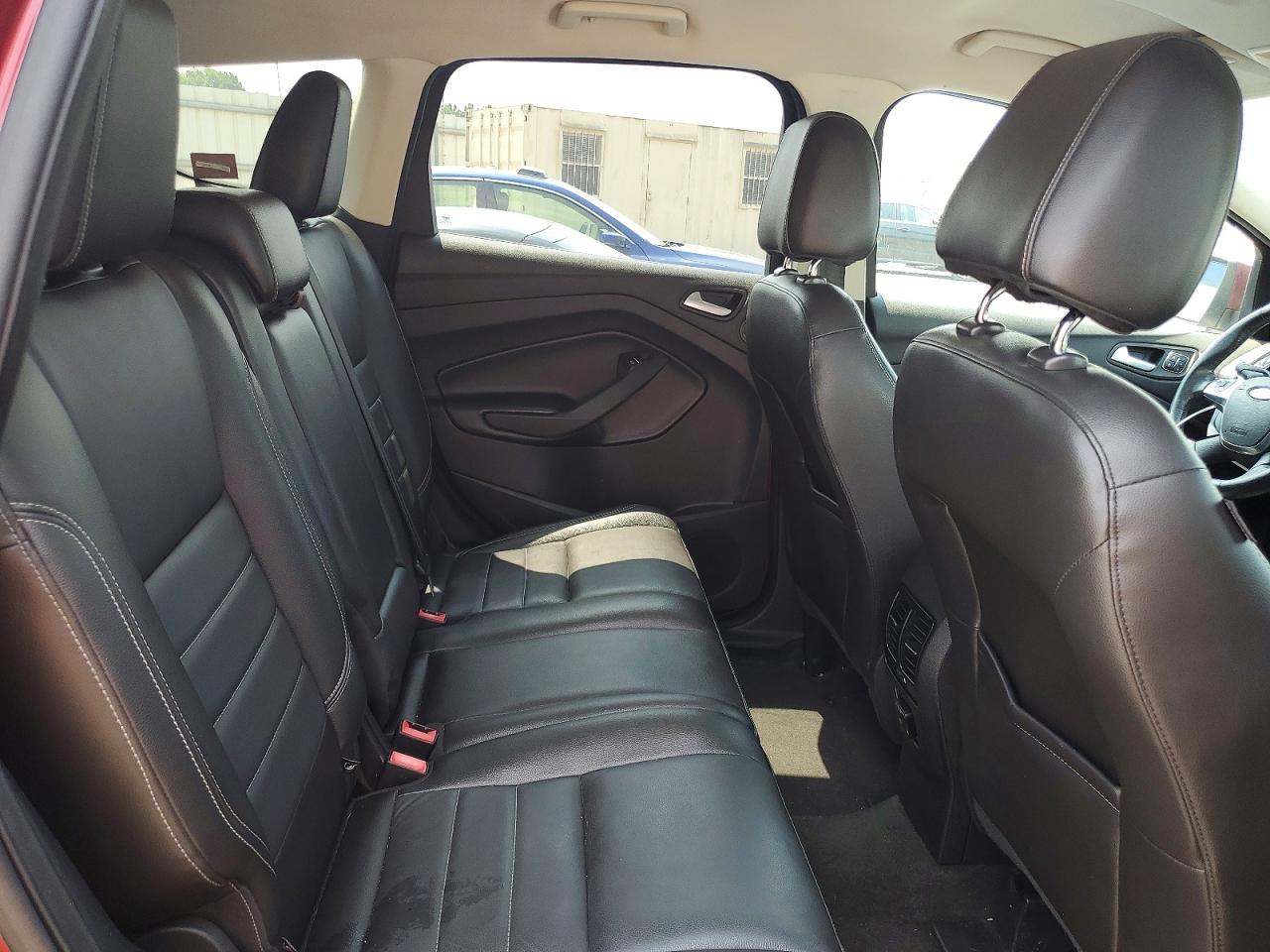 2014 Ford Escape Titanium Red vin: 1FMCU9JX0EUB53328