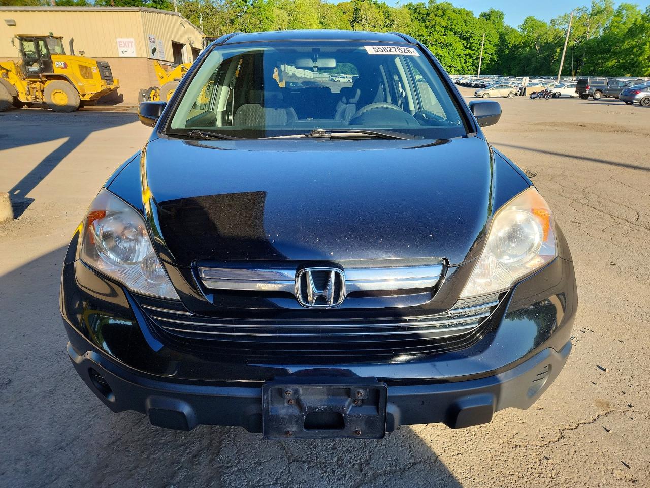 2008 Honda Cr-v Black vin: JHLRE48518C078722