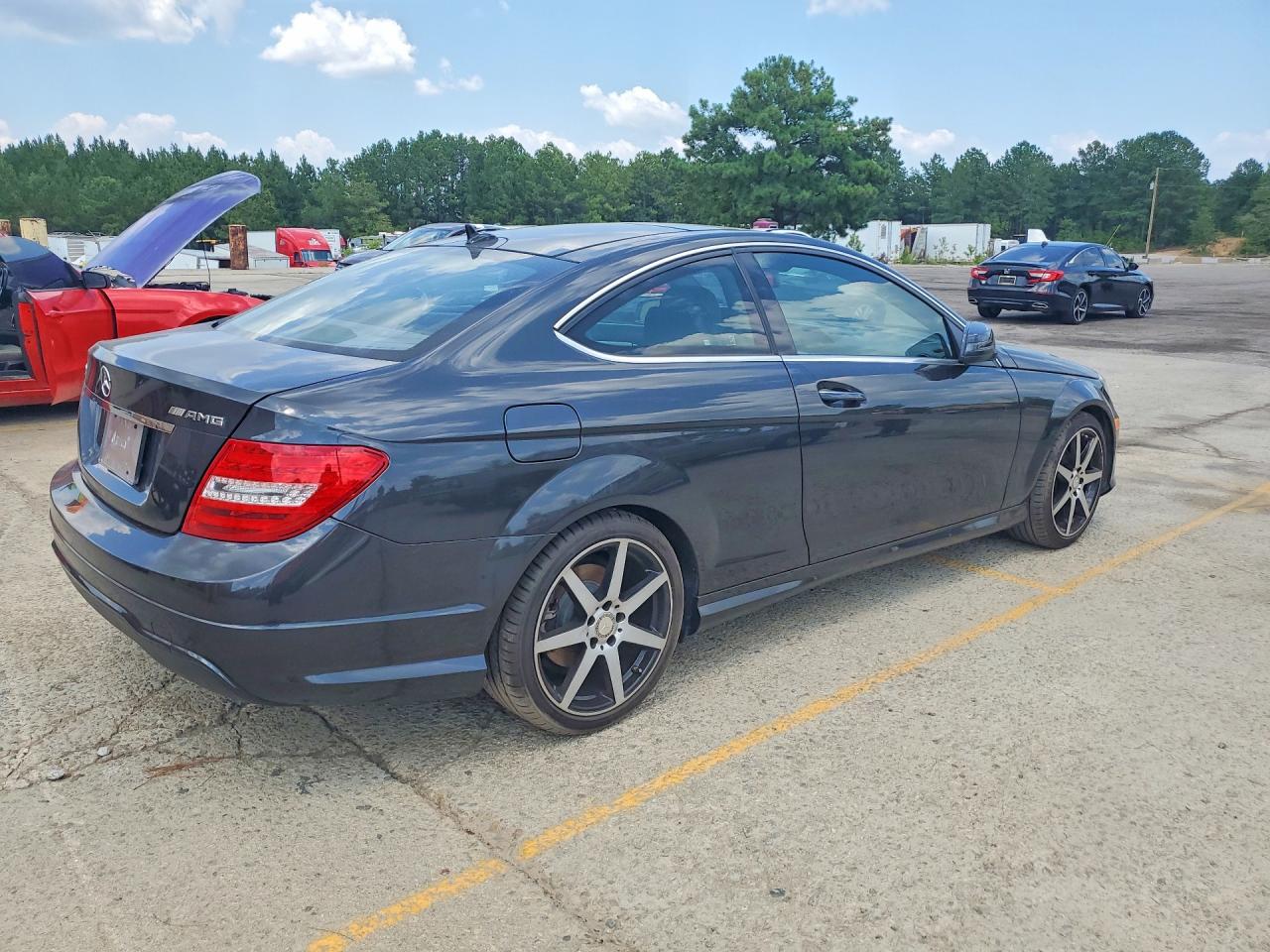 2015 Mercedes-benz C 250 Black vin: WDDGJ4HBXFG387171