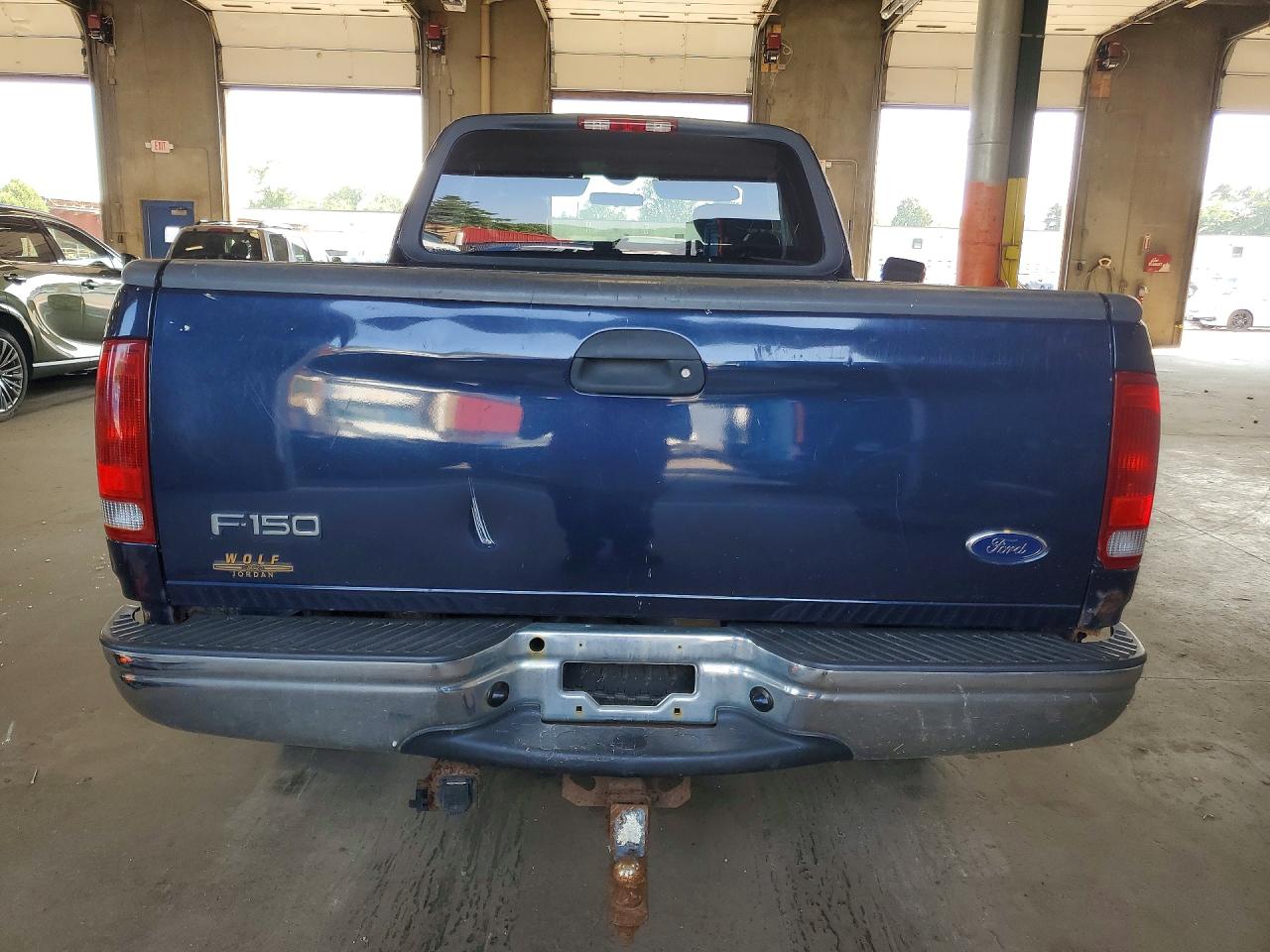 2003 Ford F150 Blue vin: 1FTRX18L53NB34419