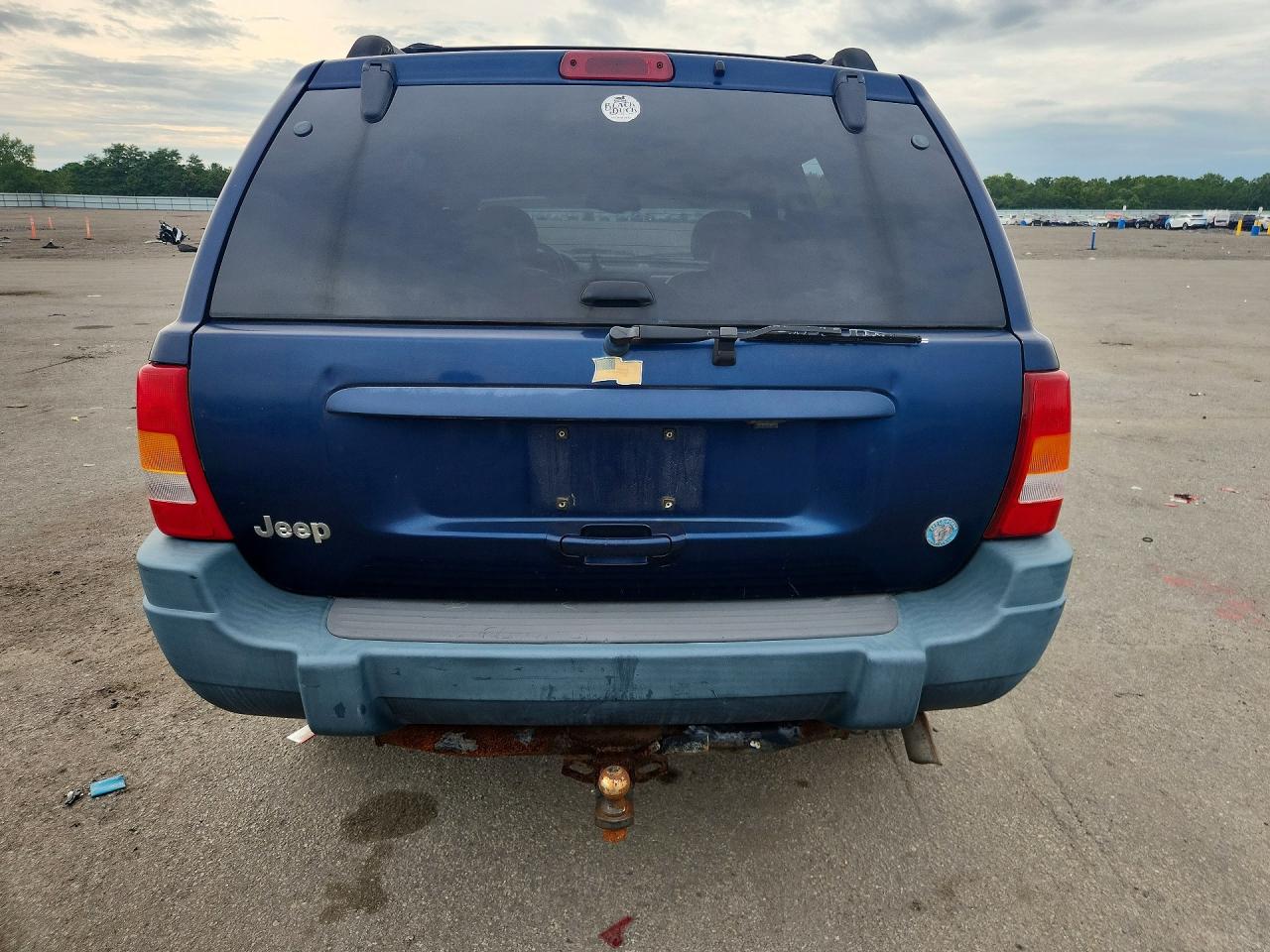 2001 Jeep Grand Cherokee Laredo Blue vin: 1J4GW48S51C707454