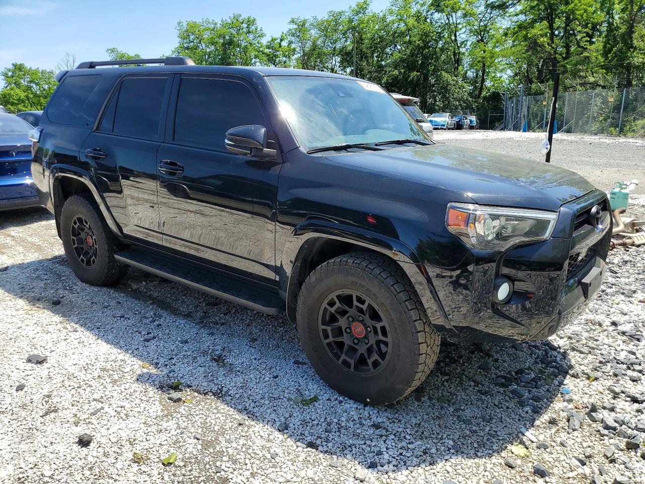 2020 Toyota 4runner Sr5 Premium Black vin: JTEBU5JR1L5737573