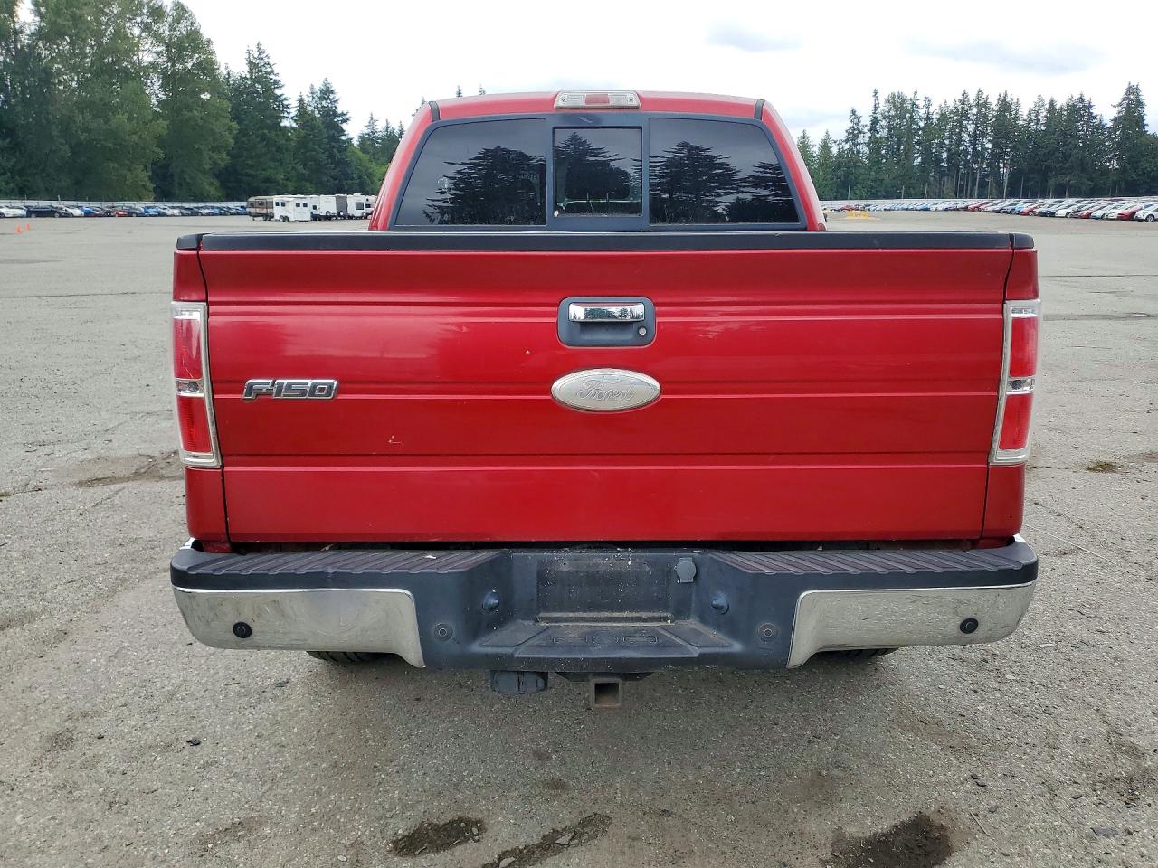 2011 Ford F150 Supercrew Красный vin: 1FTFW1ET9BFC92703