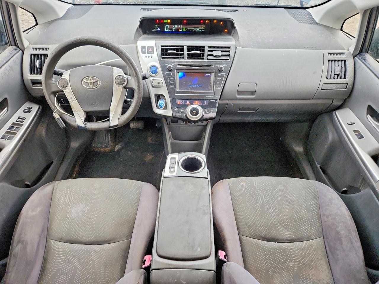 2013 Toyota Prius V Three Серый vin: JTDZN3EU6D3258842