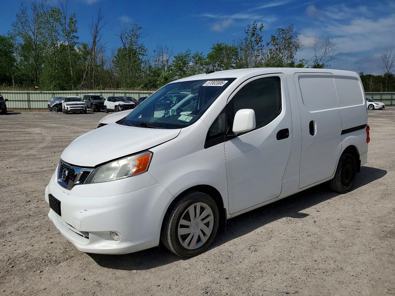 2017 Nissan Nv200 Sv White vin: 3N6CM0KN3HK693206
