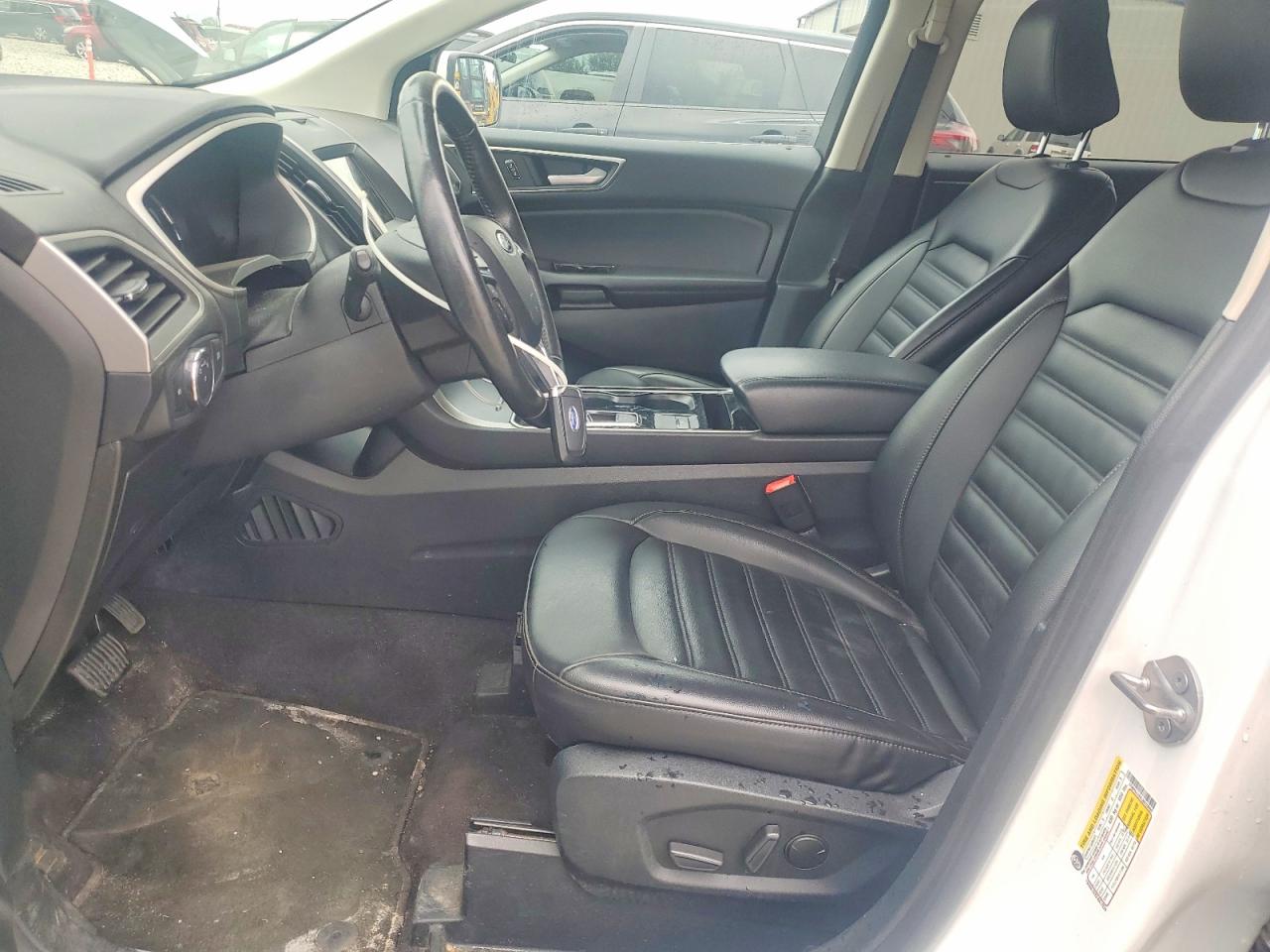 2020 Ford Edge Sel White vin: 2FMPK4J9XLBB20660