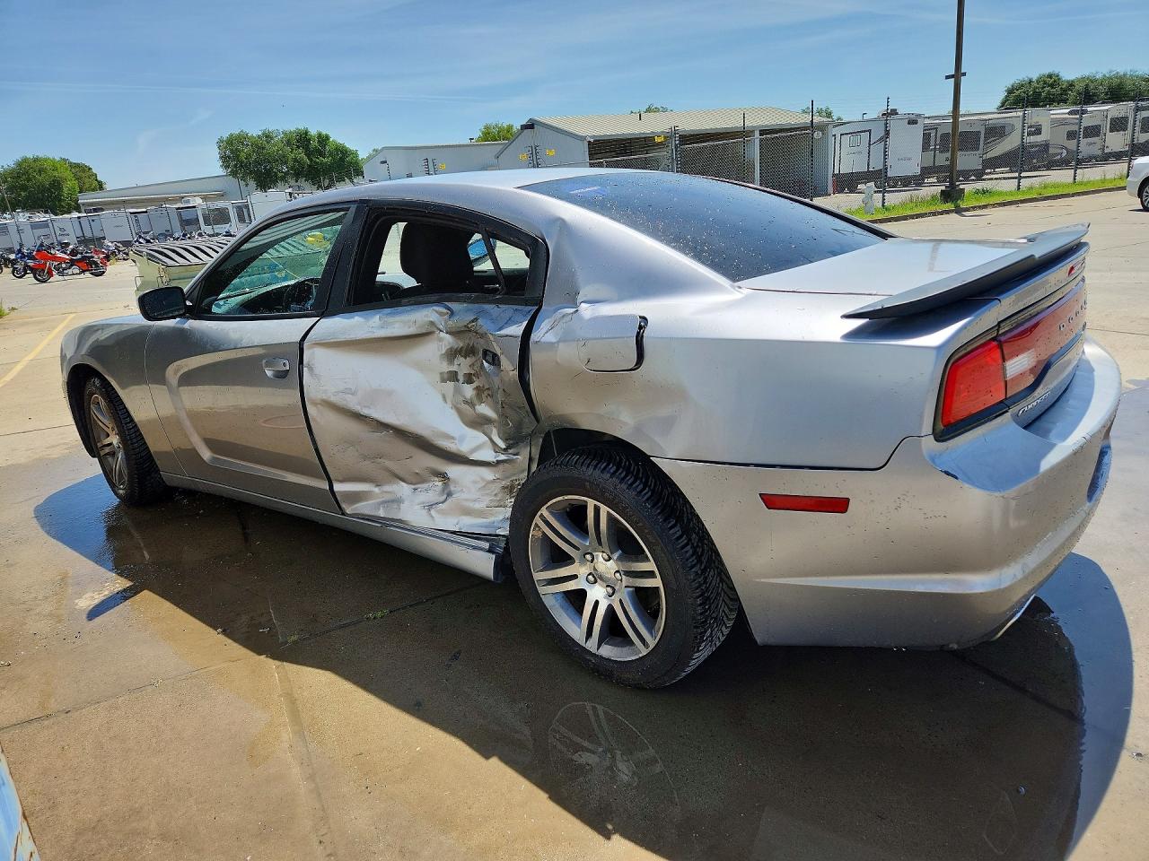 2013 Dodge Charger Se Silver vin: 2C3CDXBGXDH637987