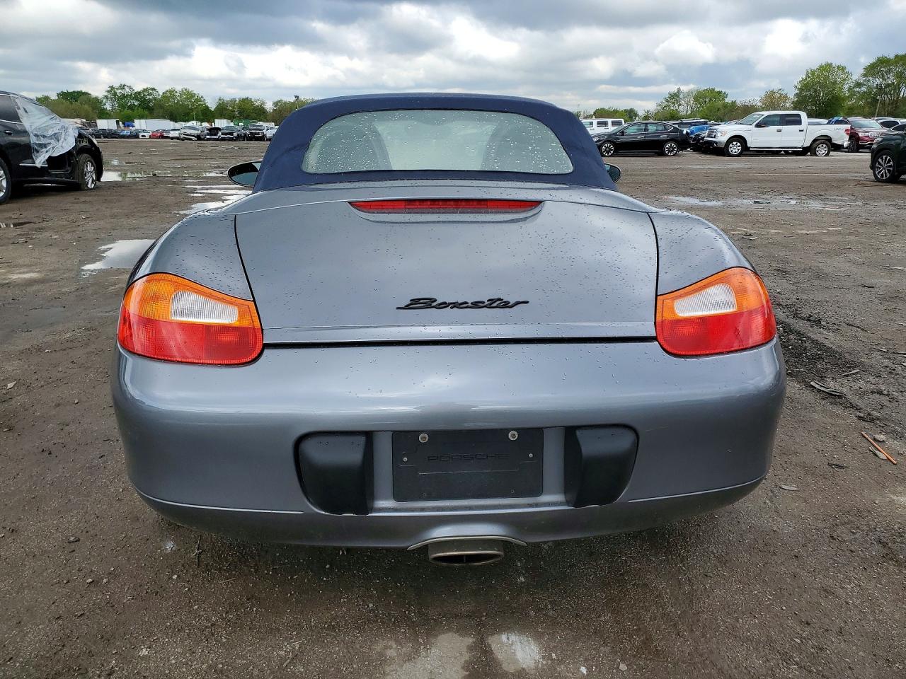 2001 Porsche Boxster Серебряный vin: WP0CA29891U626333
