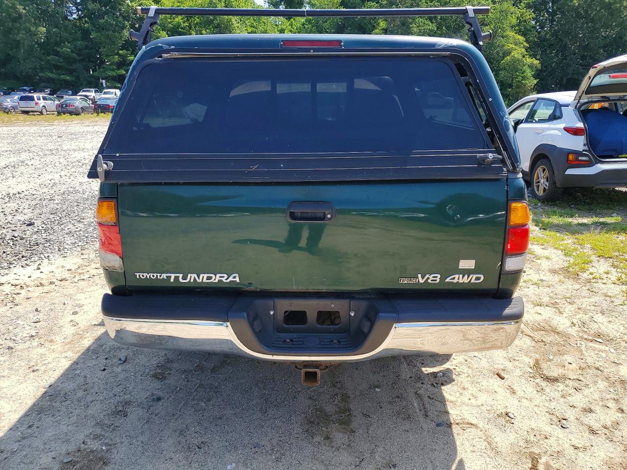 2003 Toyota Tundra Sr5 Green vin: 5TBBT44193S368231