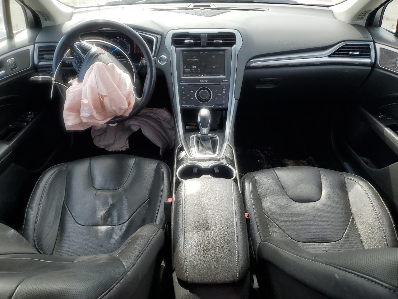 2014 Ford Fusion Titanium Phev Белый vin: 3FA6P0SU4ER382696