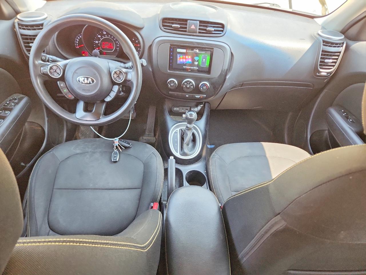 2014 Kia Soul + Yellow vin: KNDJP3A5XE7085679