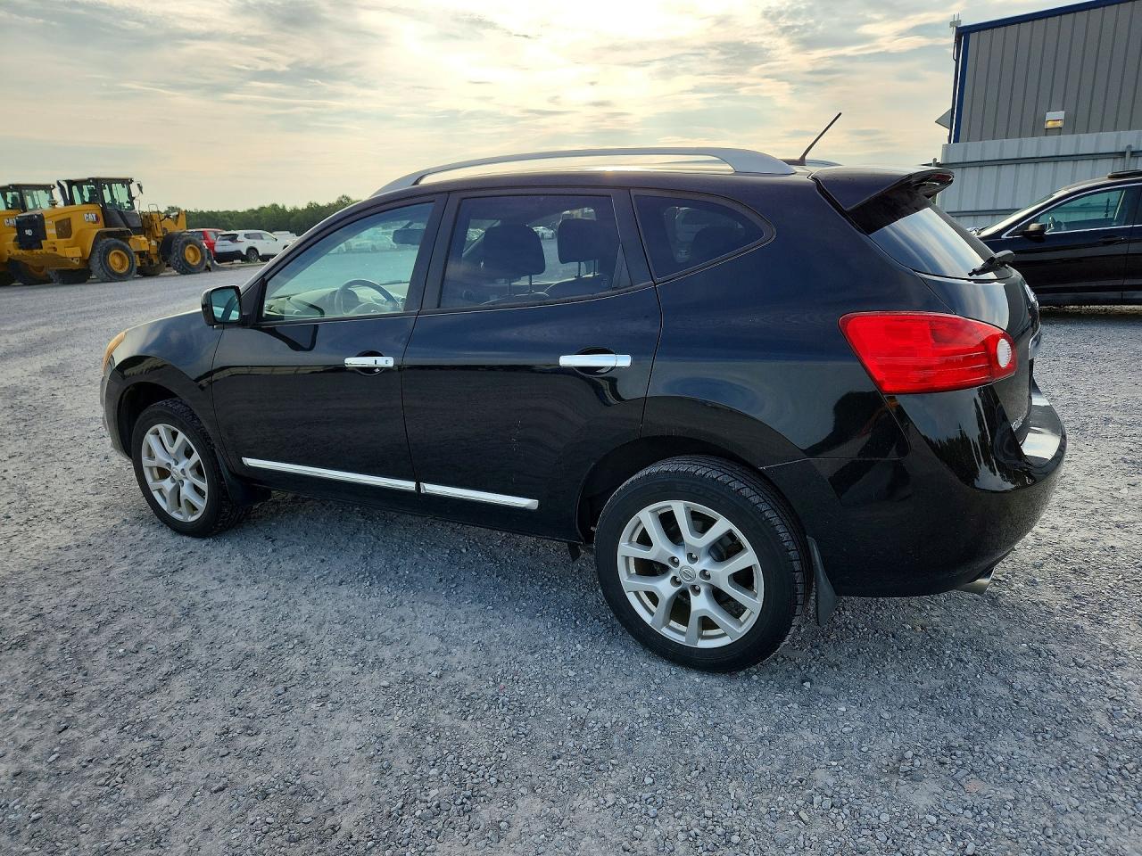 2013 Nissan Rogue S Black vin: JN8AS5MV5DW653836