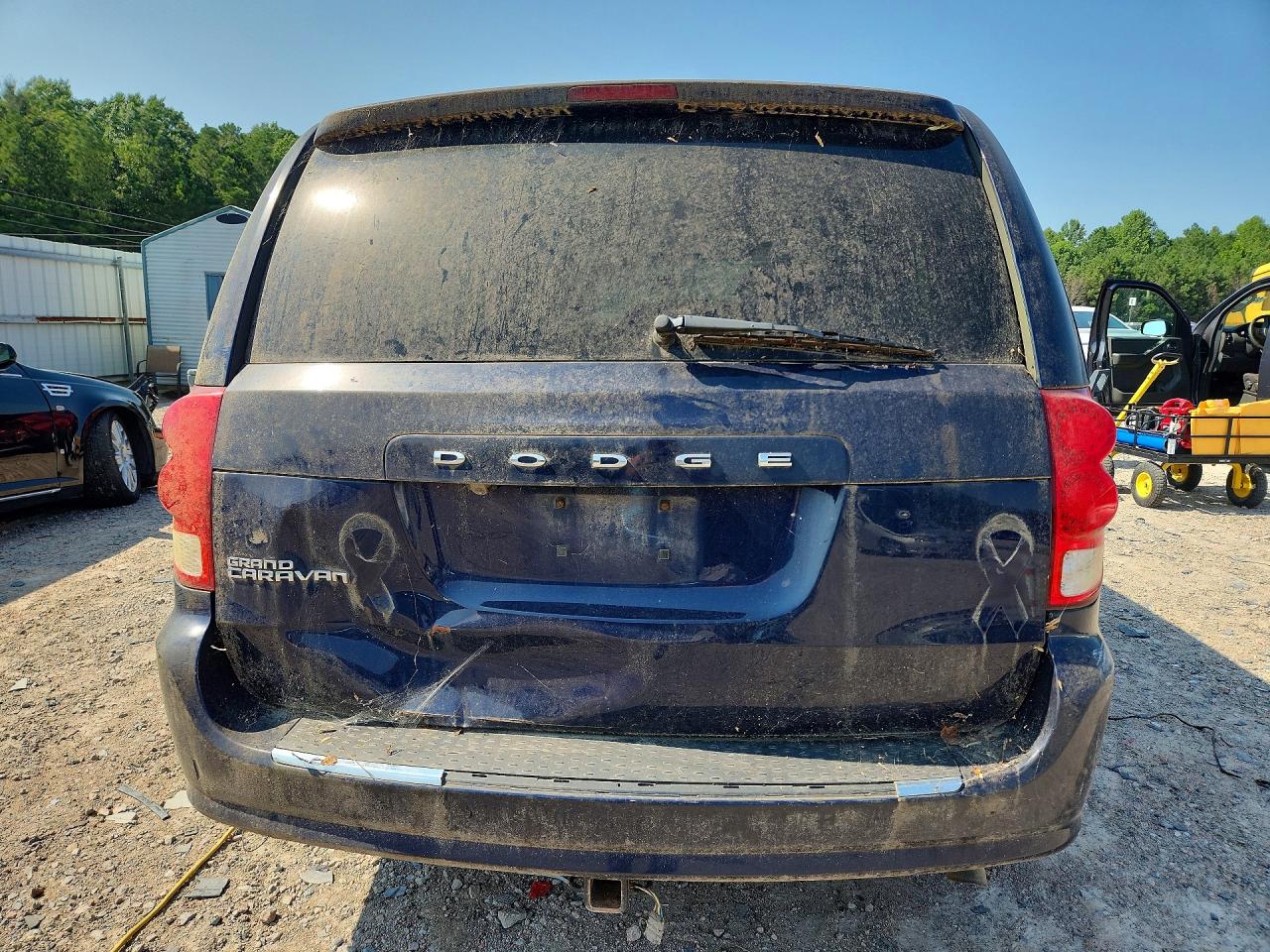 2013 Dodge Grand Caravan Sxt Blue vin: 2C4RDGCG2DR682162