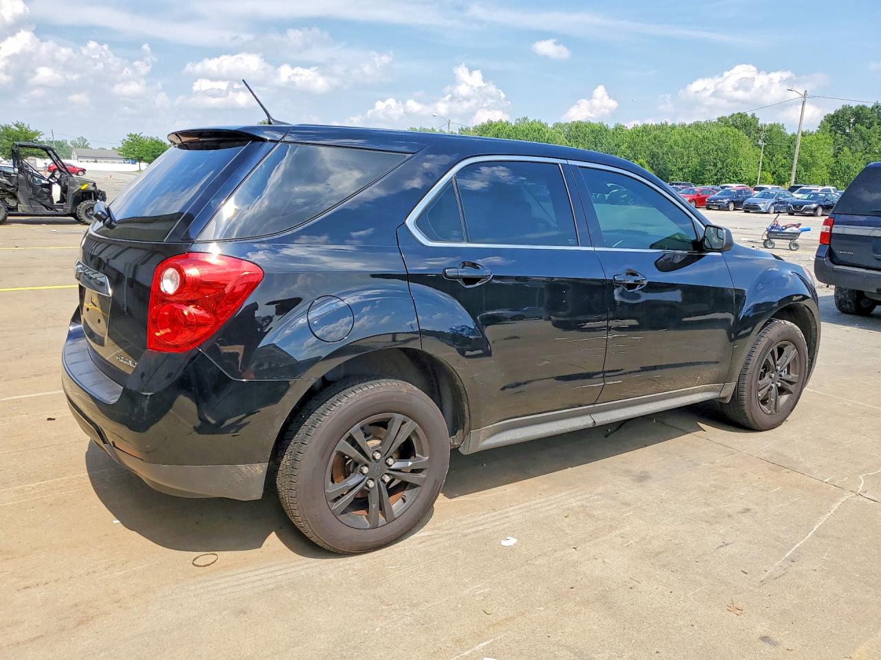 2014 Chevrolet Equinox Ls Black vin: 2GNALAEK8E6187781