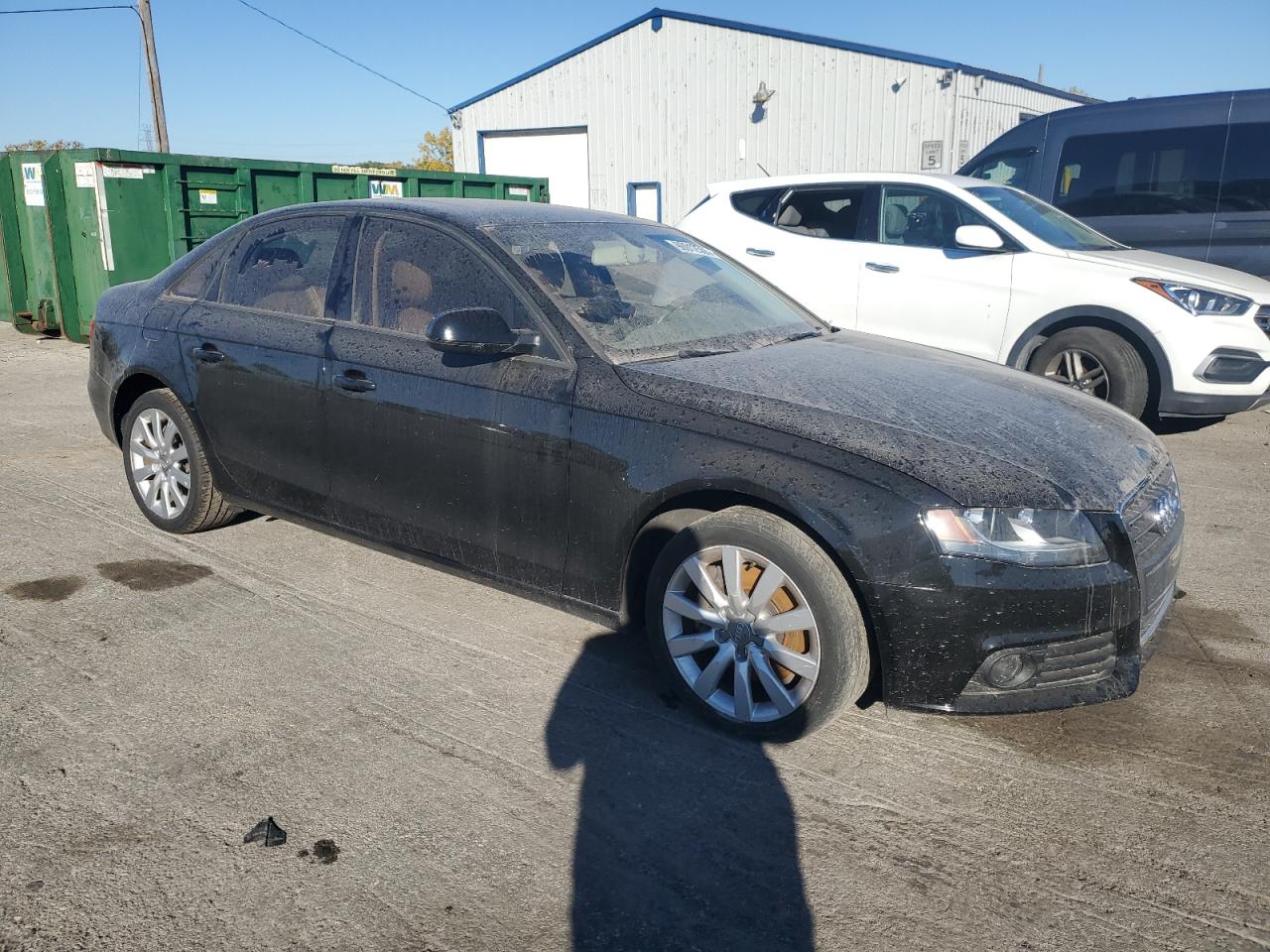 2012 Audi A4 Premium Black vin: WAUAFAFL3CN011329