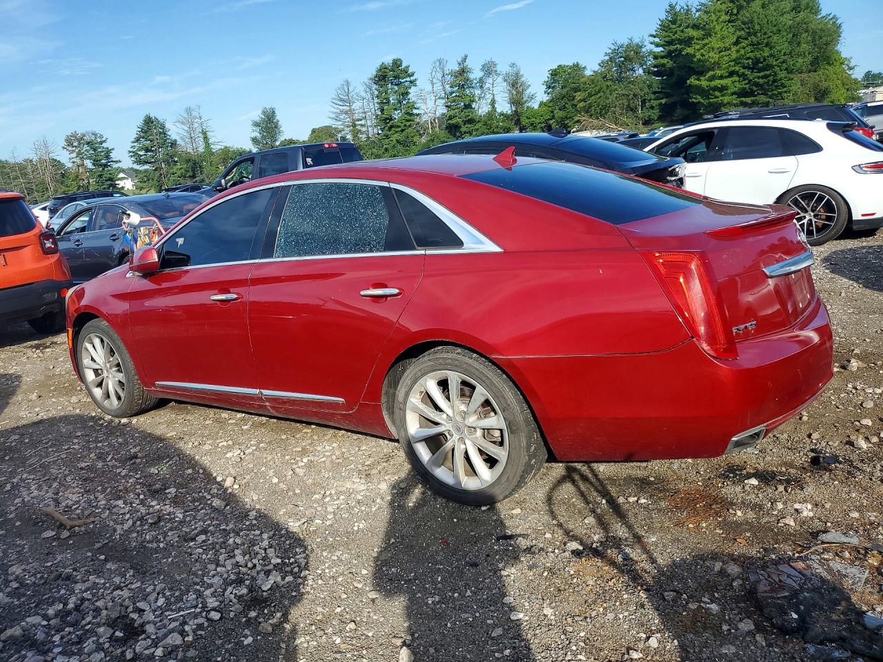 2013 Cadillac Xts Premium Collection Red vin: 2G61S5S36D9160983