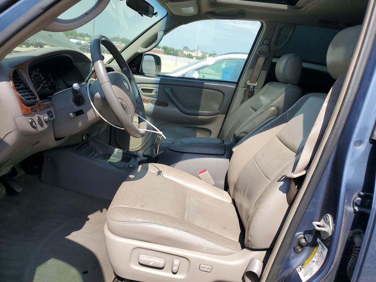 2006 Toyota Sequoia Sr5 Blue vin: 5TDBT44A06S262780