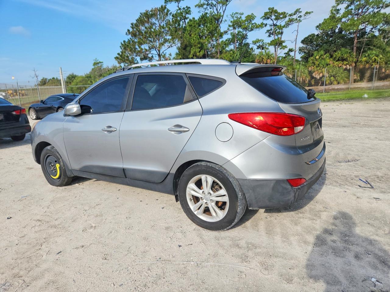 2012 Hyundai Tucson Gls Silver vin: KM8JU3AC2CU485494