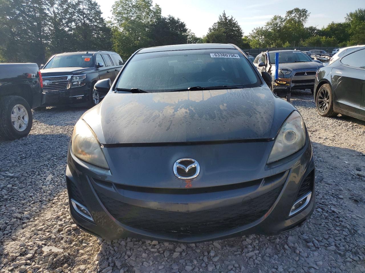 2010 Mazda 3 S Gray vin: JM1BL1H50A1237038