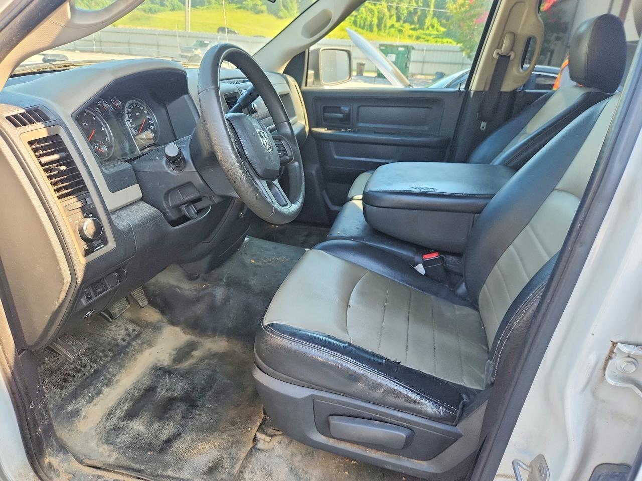 2012 Dodge Ram 1500 St White vin: 1C6RD7FP0CS324719
