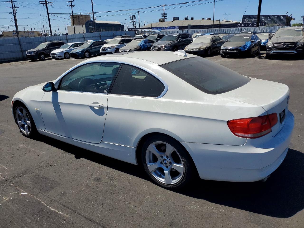 2008 Bmw 328 I Sulev White vin: WBAWV13528P120231
