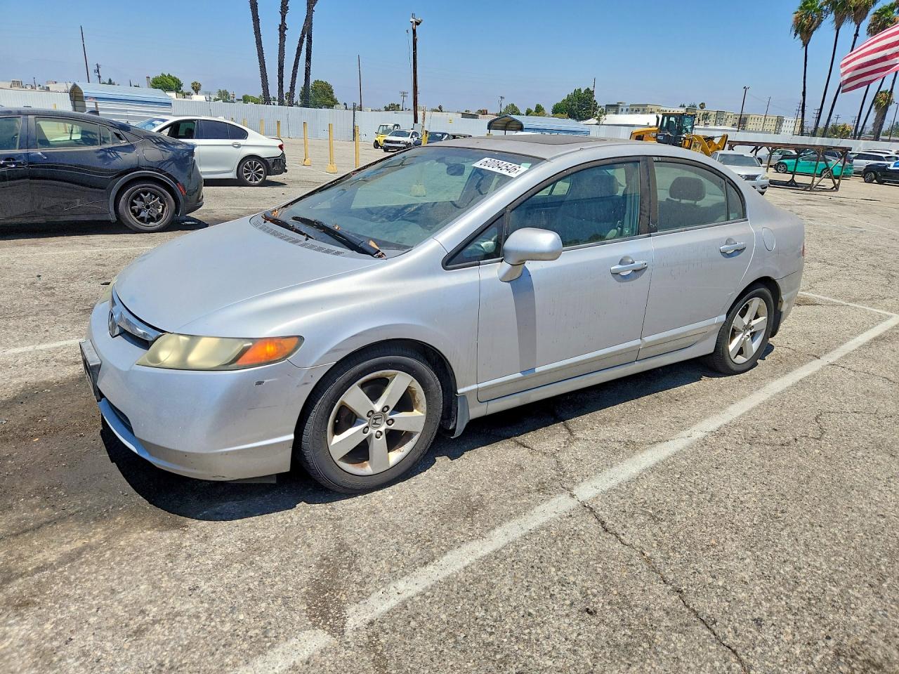 2008 Honda Civic Ex Silver vin: 1HGFA16898L029079