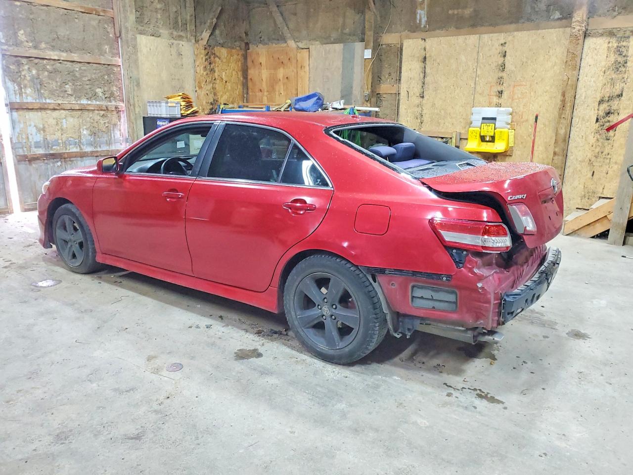 2010 Toyota Camry Se Red vin: 4T1BF3EK0AU101483