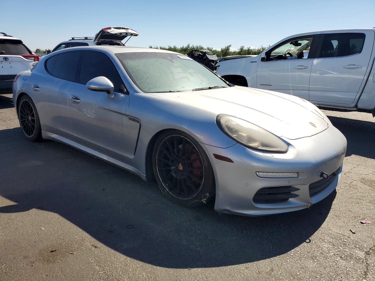 2014 Porsche Panamera S Серебряный vin: WP0AB2A77EL055945