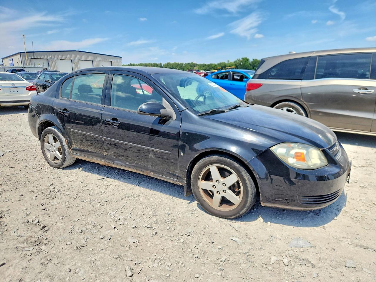 2009 Chevrolet Cobalt Lt Серый vin: 1G1AT58H697230805