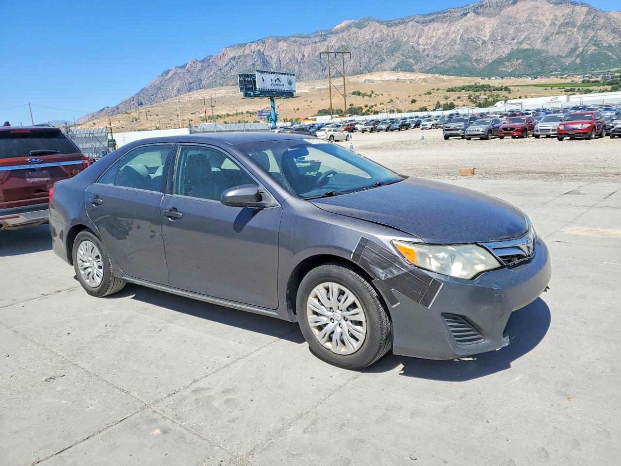 2013 Toyota Camry Le Серый vin: 4T4BF1FK2DR281885