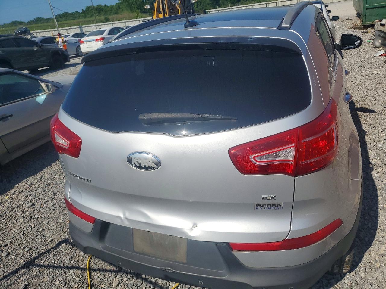 2013 Kia Sportage Ex Серебряный vin: KNDPCCA25D7438274