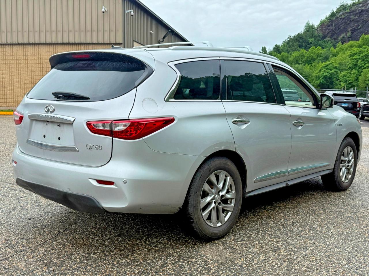 2014 Infiniti Qx60 Hybrid Silver vin: 5N1CL0MMXEC512657