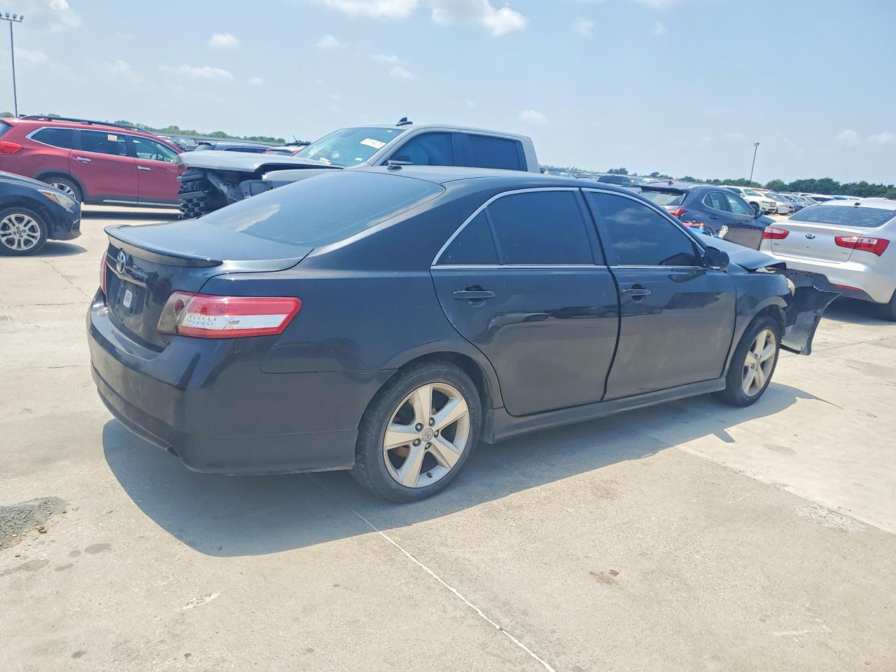 2011 Toyota Camry Se Черный vin: 4T1BF3EK8BU707907