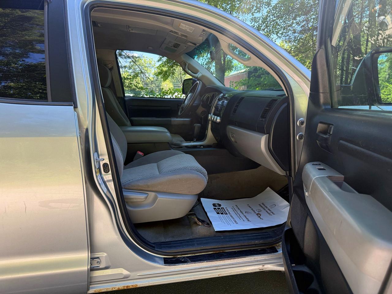 2007 Toyota Tundra Double Cab Sr5 Серебряный vin: 5TBBV54177S485991