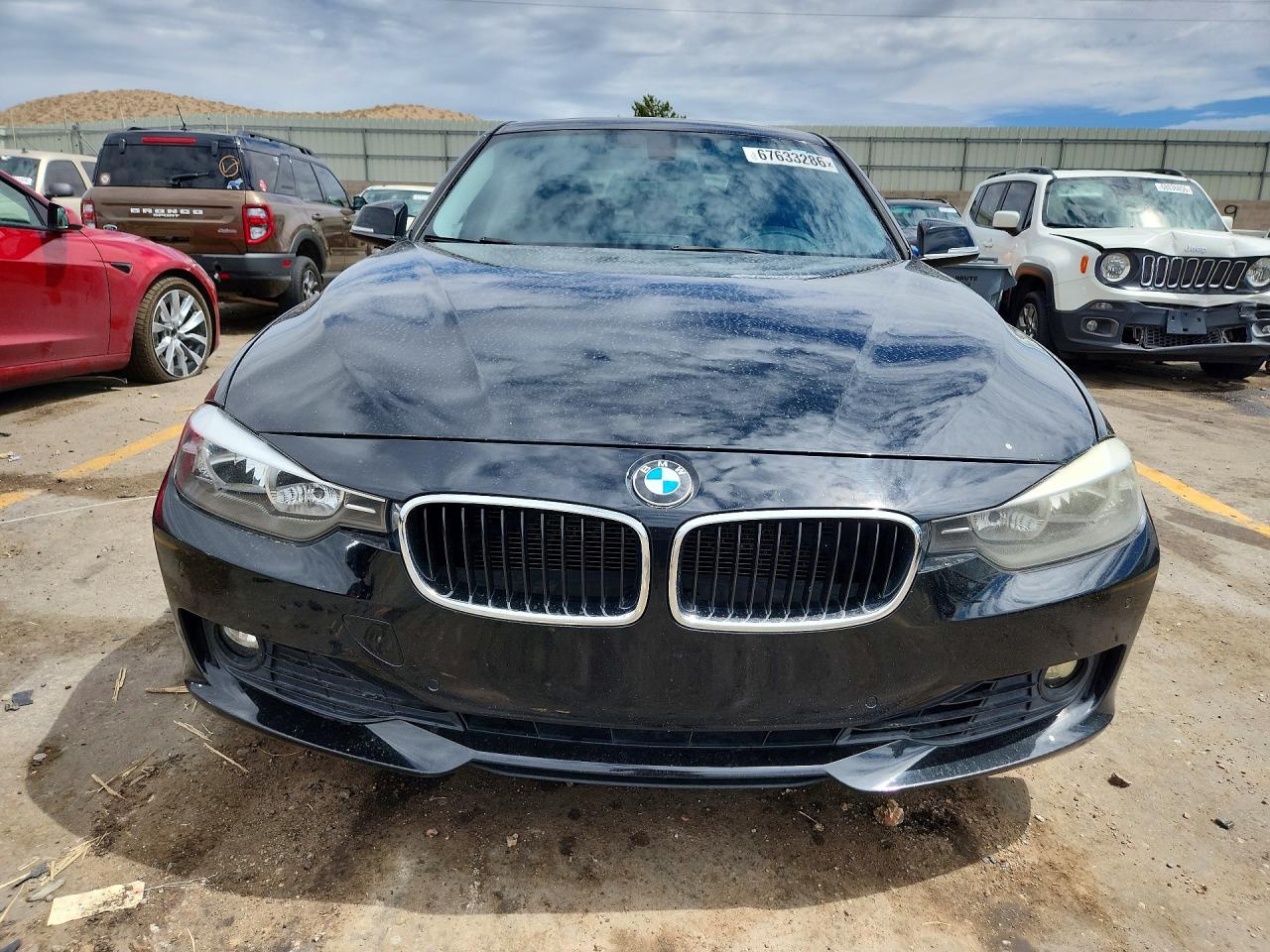 2013 Bmw 328 I Black vin: WBA3A5C52DF603305