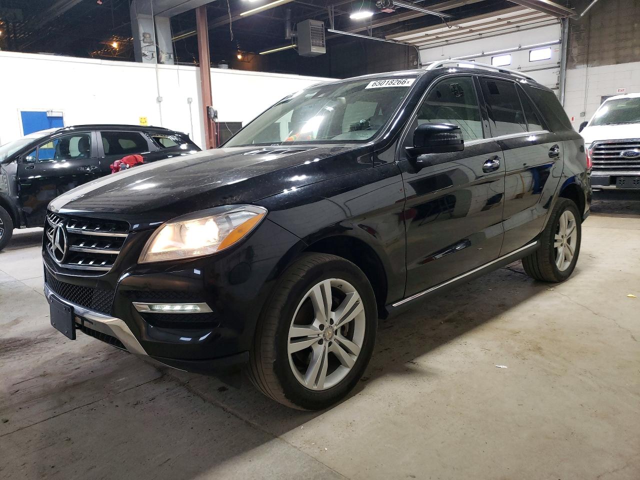 2014 Mercedes-benz Ml 350 4matic Черный vin: 4JGDA5HB9EA330864