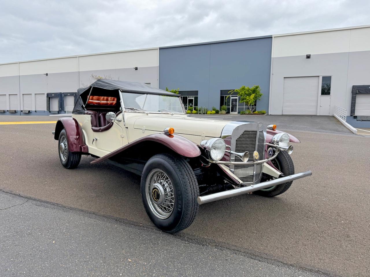 1929 Mercedes-benz Gazel Kit Replica Двухцветный vin: WA78103831